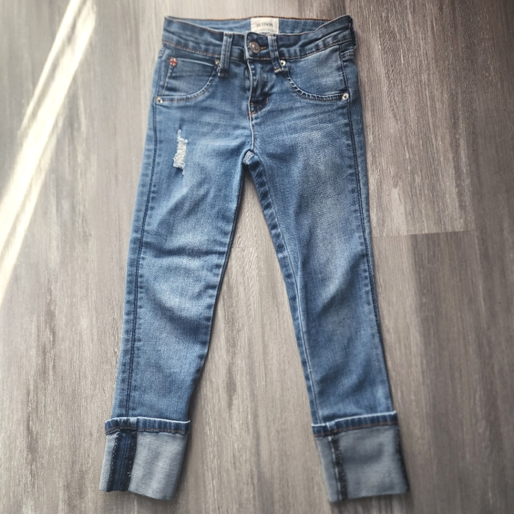 Girl Hudson Blue Jeans Size 8